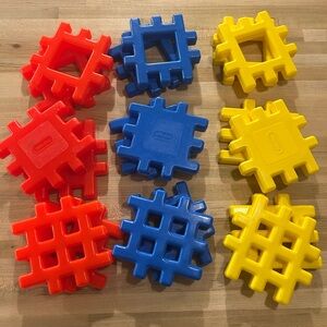 Vintage Little Tikes waffle blocks